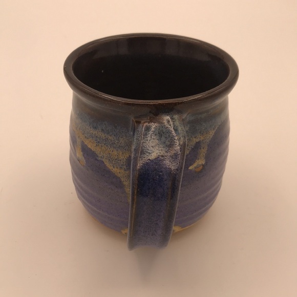 THINK THINK THINK Studio Pottery Mug Signed by Artist - Picture 3 of 8